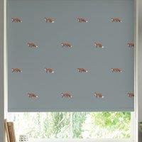 Sophie Allport Foxes Made to Measure Roller Blind Teal