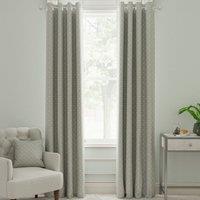 Sophie Allport Hearts Made to Measure Curtain Grey
