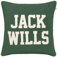 Jack Wills Varsity Filled Cushion 45cm x 45cm Dark Green