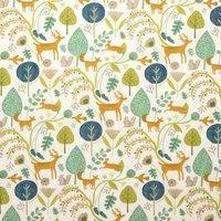 Scandi Woodland Fabric Jade