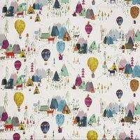 Prestigious Textiles Away We Go Fabric Rainbow