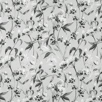 Linda Barker Yarrows Fabric Grey-Black