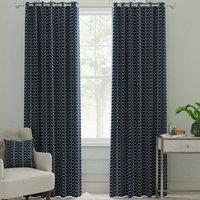 Orla Kiely Linear Stem Made to Measure Curtain Whale