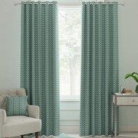 Orla Kiely Linear Stem Made to Measure Curtain Spring