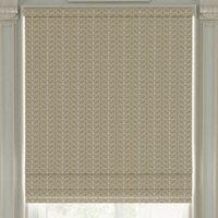 Orla Kiely Linear Stem Made to Measure Roman Blind Latte