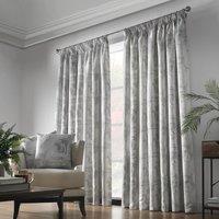 Fiji Ready Made Eyelet Curtains Silver