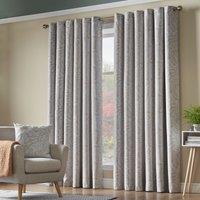 Ferndown Blockout Ready Made Eyelet Curtains Cream
