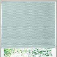 Kivu Made to Measure Roman Blind Aquamarine