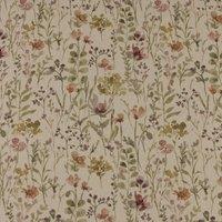 iLiv Wild Fields Digitally Printed Fabric Rosewood