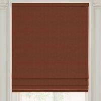 Linda Barker Royal Velvet Made to Measure Roman Blind Rust