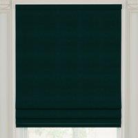Linda Barker Royal Velvet Made to Measure Roman Blind Dark Teal