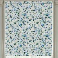 Linda Barker Yarrows Made to Measure Roman Blind Midnight-Silver