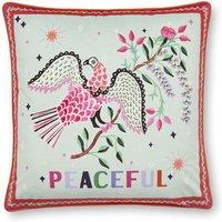 Cath Kidston Peaceful Filled Cushion 50cm x 50cm Mint
