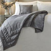 Soiree Melanie 150cm x 220cm Bedspread Slate