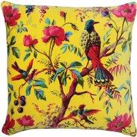 Paoletti Paradise Filled Cushion 50cm x 50cm Yellow