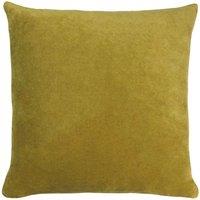 Furn Solo Velvet Filled Cushion 45cm x 45cm Olive