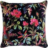 Paoletti Paradise Filled Cushion 50cm x 50cm Black