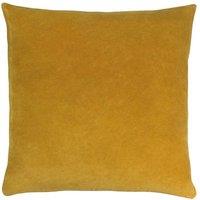 Furn Solo Velvet Filled Cushion 45cm x 45cm Ochre
