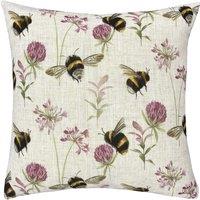 Evans Lichfield Country Bee Garden Filled Cushion 43cm x 43cm Multi