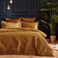 Paoletti Palmeria Duvet Cover Bedding Set Gold