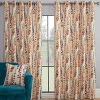 Santa Maria Ready Made Eyelet Curtains Rumba