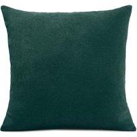 Chenille Filled Cushion 45cm x 45cm Green
