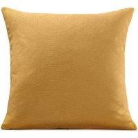 Chenille Filled Cushion 45cm x 45cm Ochre