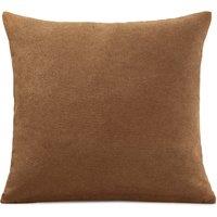 Chenille Filled Cushion 45cm x 45cm Tan