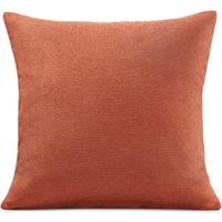 Chenille Filled Cushion 45cm x 45cm Orange
