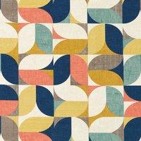 Clarke & Clarke Reno Fabric Multi