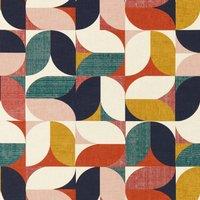 Clarke & Clarke Reno Fabric Retro