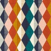 Clarke & Clarke Denver Fabric Retro