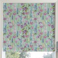 Voyage Florabunda Made to Measure Roman Blind Verde
