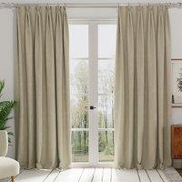 Turin Velvet Made to Measure Curtain Cream