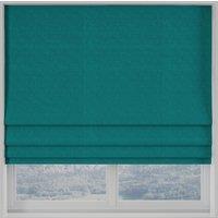 Turin Velvet Made to Measure Roman Blind Peacock