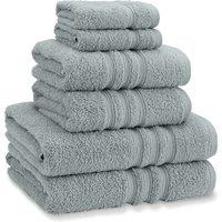 Catherine Lansfield Zero Twist Six Towel Bale Sage Green