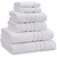 Catherine Lansfield Zero Twist Six Towel Bale White