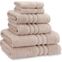 Catherine Lansfield Zero Twist Six Towel Bale Natural