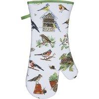 Ulster Weavers Garden Birds Gauntlet Oven Glove Green