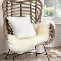 Appletree Boutique Zara Filled Cushion 43cm x 43cm White