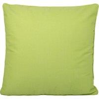 Fusion Plain Dye Outdoor Filled Cushion 43cm x 43cm Lime