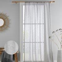 Drift Home Kayla Ready Made Single Voile Curtain Grey