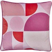 Fusion Ingo Filled Cushion 43cm x 43cm Pink