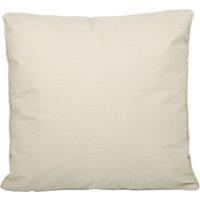 Fusion Plain Dye Outdoor Filled Cushion 43cm x 43cm Natural