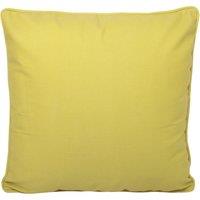 Fusion Plain Dye Outdoor Filled Cushion 43cm x 43cm Ochre