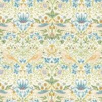 Strawberry Thief Fabric Apple Blush