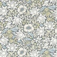 Mallow Fabric Slate Dove