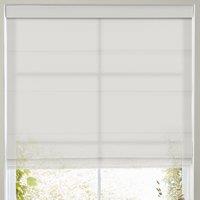 Felicity Sheer Voile Made to Measure Roman Blind Linen