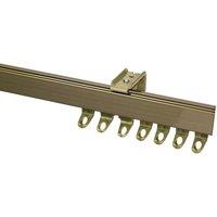 Fineline Curtain Track Antique Brass