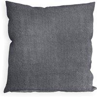 Plain Water Resistant Outdoor Filled Cushion 46cm x 46cm Grey